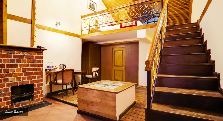 Chalet Kanchenjunga View with Fireplace & Balcony with Brekafast and Dinner