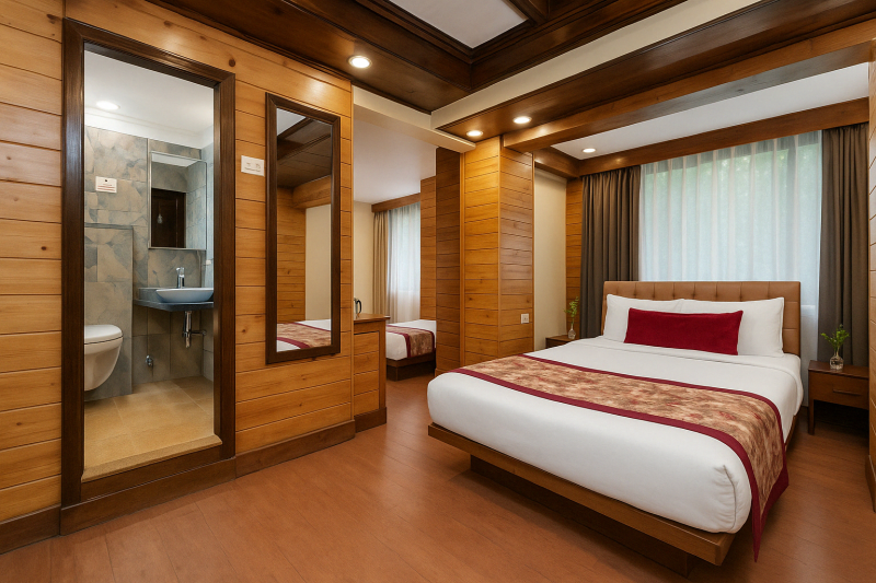Chalet Kanchenjunga View with Fireplace & Balcony