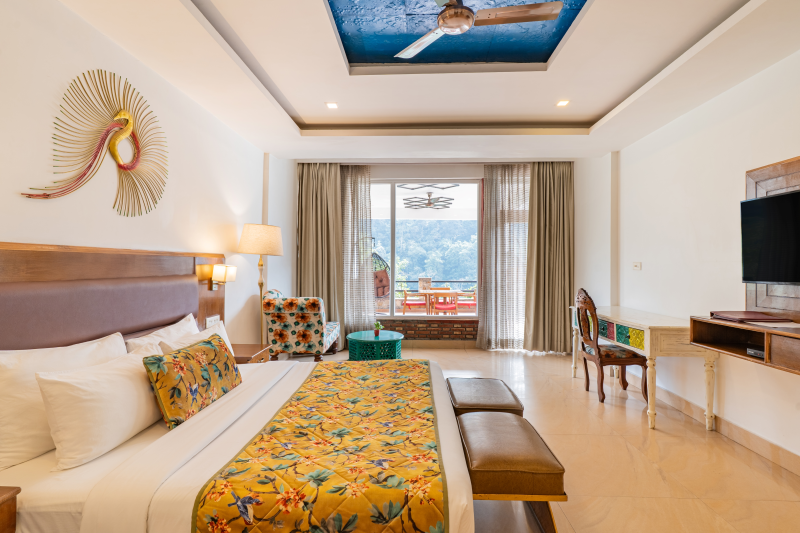 Suite with Private Terrace & Ganges View