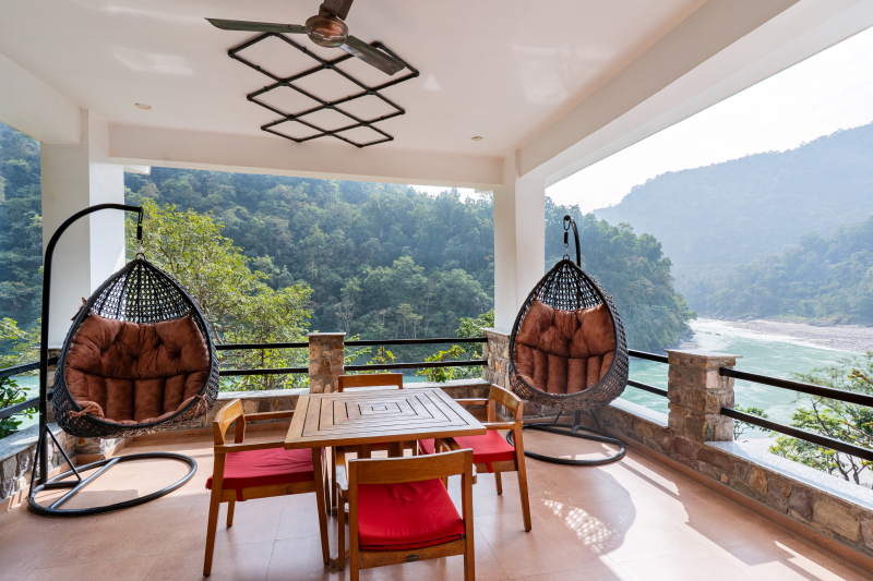 Suite with Private Terrace & Ganges View