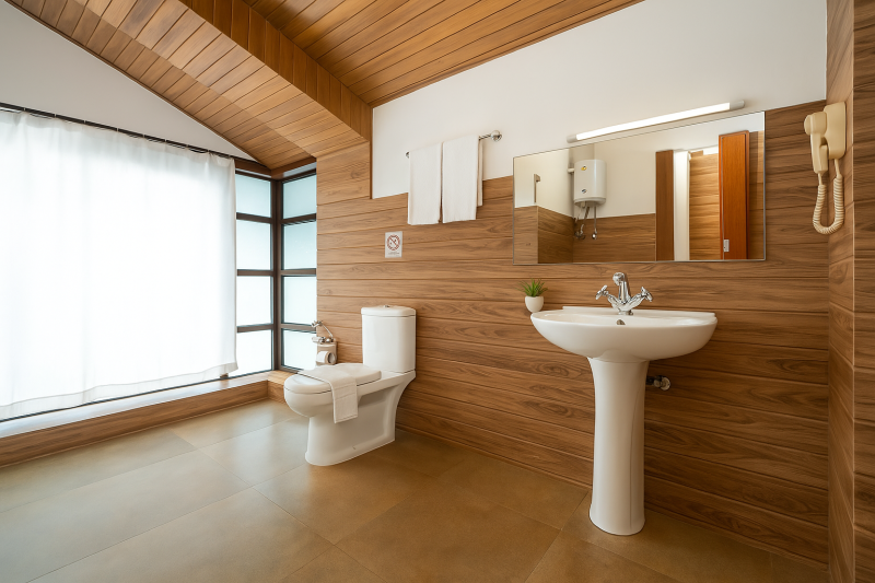 Chalet with Private Balcony