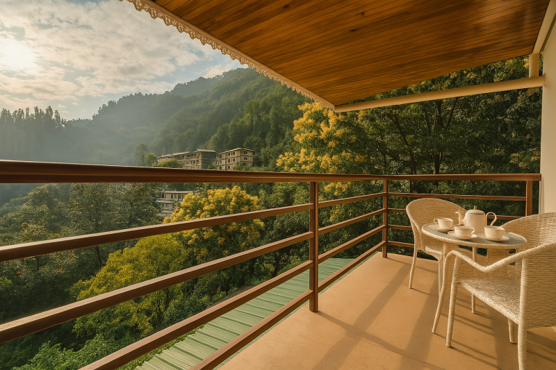Family Room with Private Balcony
