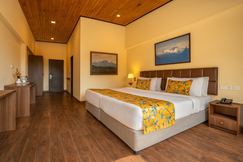 Family Room with Private Balcony