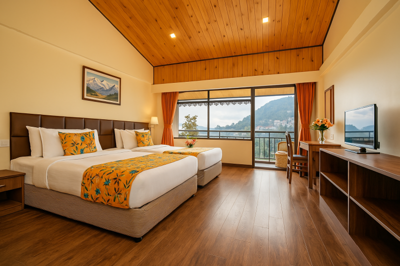 Family Room with Private Balcony