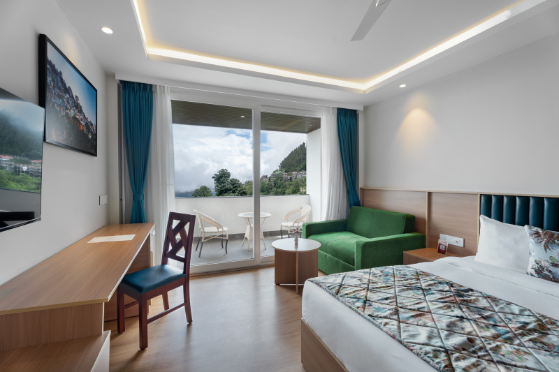 King Executive View Room With Balcony & Sofa Cum Bed