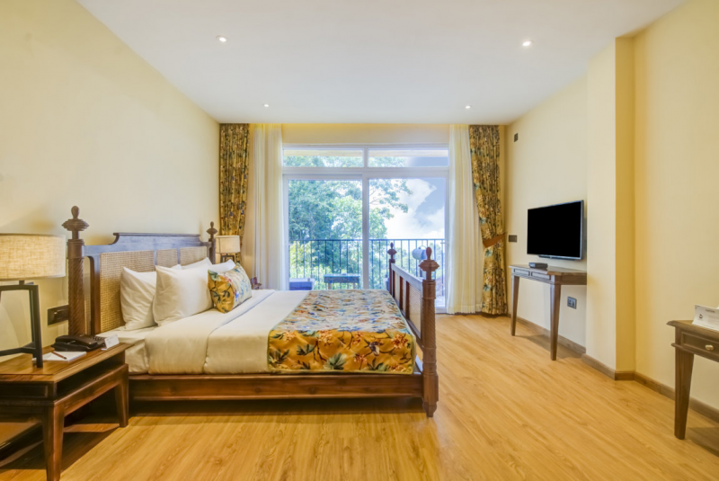 Premium Mountain View Room with Private Balcony