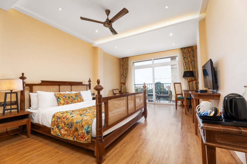Premium Mountain View Room with Private Balcony