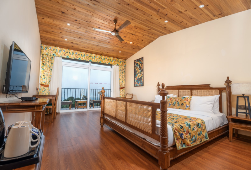 Premium Mountain View Room with Private Balcony