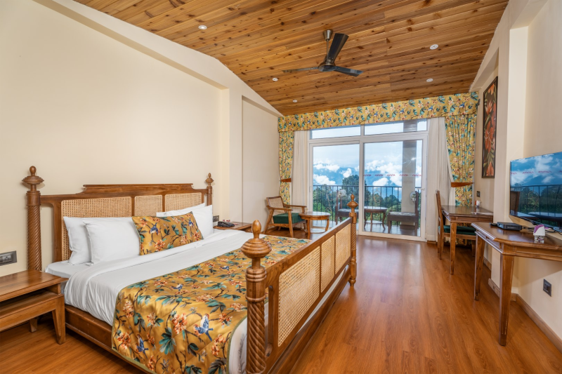 Premium Mountain View Room with Private Balcony