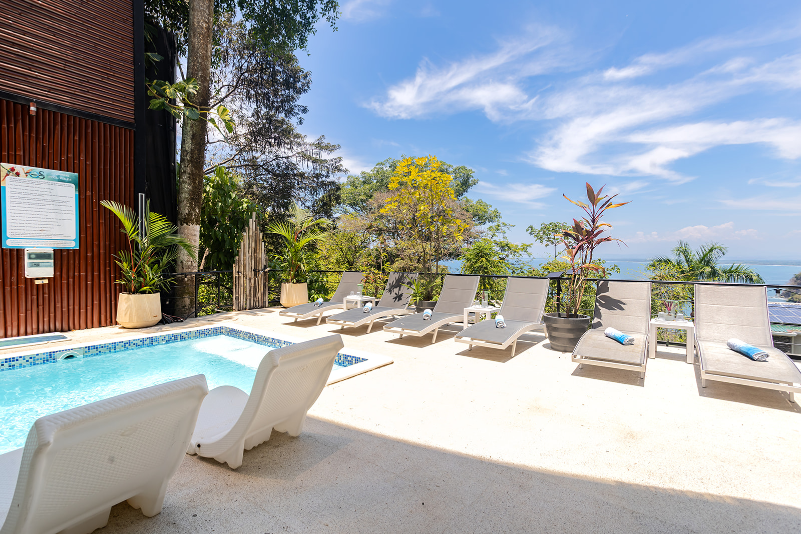 Suites 1–4 – Entire Hotel Level Ocean & Pool Views Vista Ocean Suites, Manuel Antonio