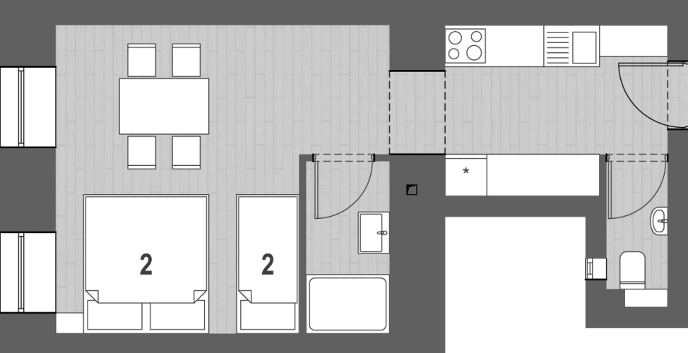 Augarten - Studioapartment (11433867)