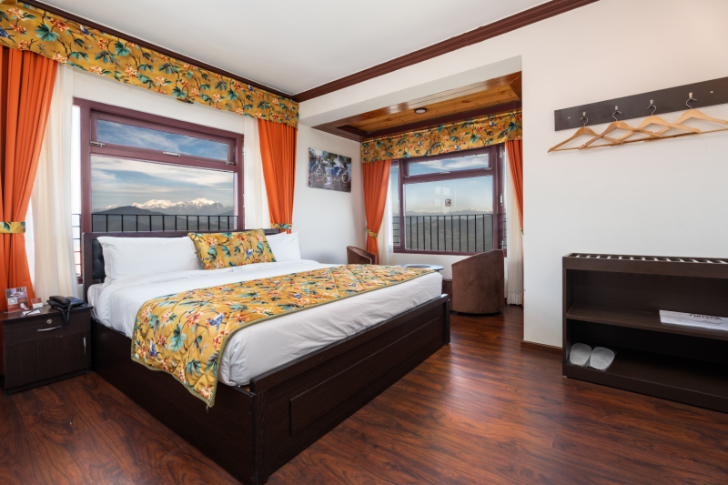 Premium Room with Mountain & River View