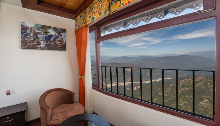 Premium Room with Mountain & River View