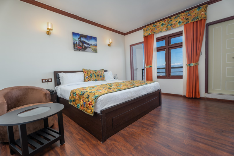 Premium Room with Balcony, Mountain & River View