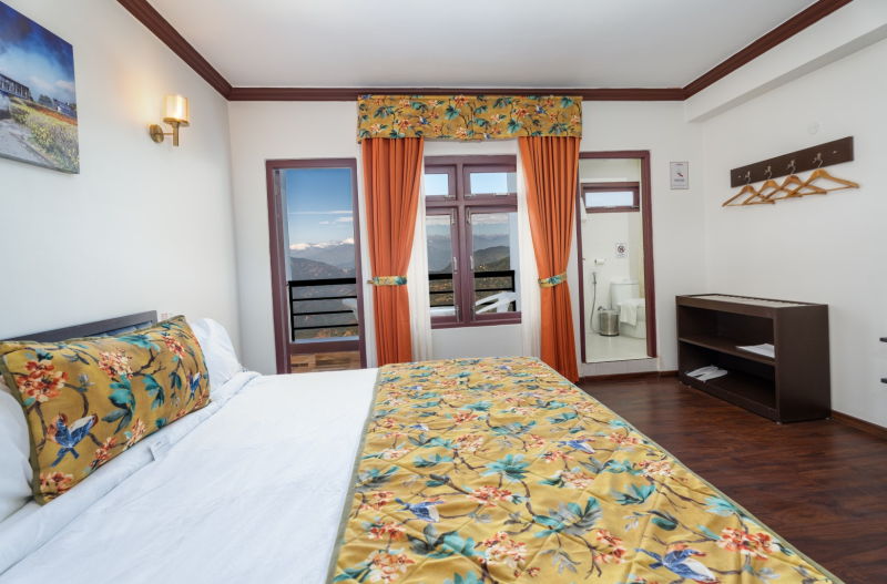 Premium Room with Balcony, Mountain & River View