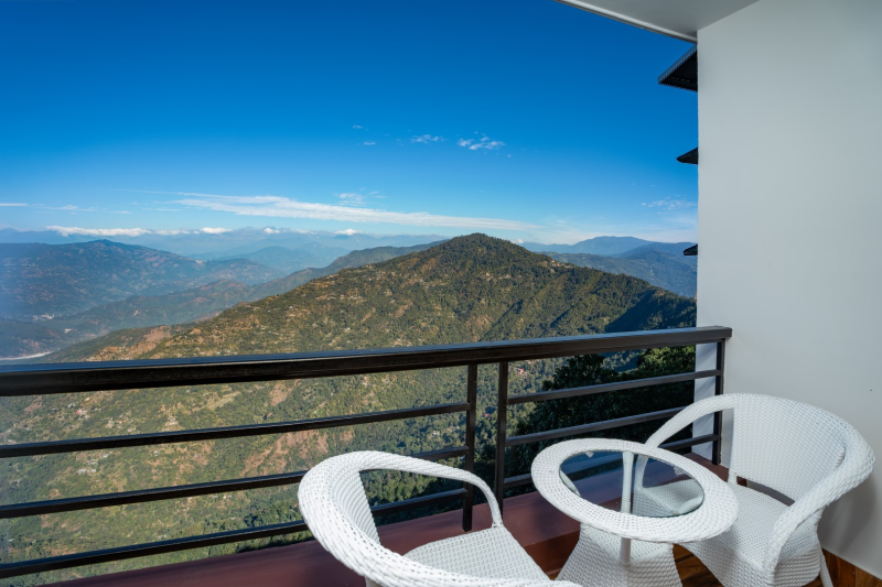 Premium Room with Balcony, Mountain & River View