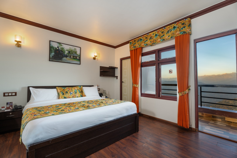 Premium Room with Balcony, Mountain & River View