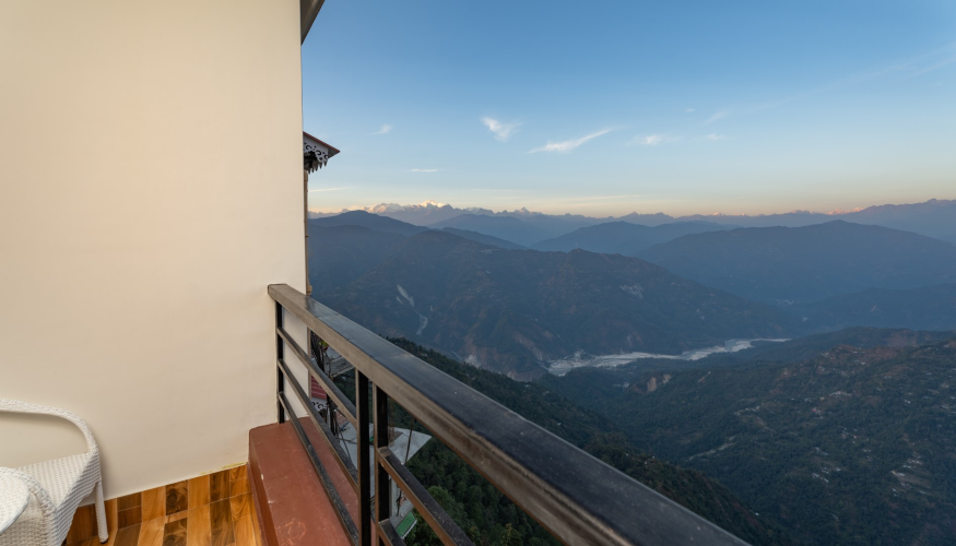 Premium Room with Balcony, Mountain & River View