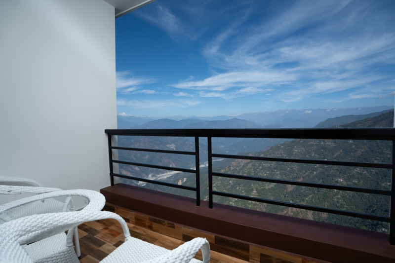 Premium Plus with Balcony, Mountain & River View