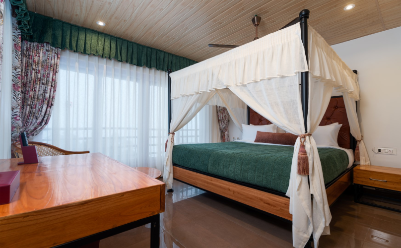 Attic Room with Mountain View