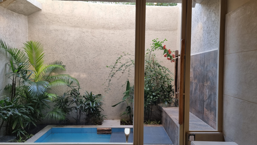 Junior Suite with Open to Sky Plunge Pool