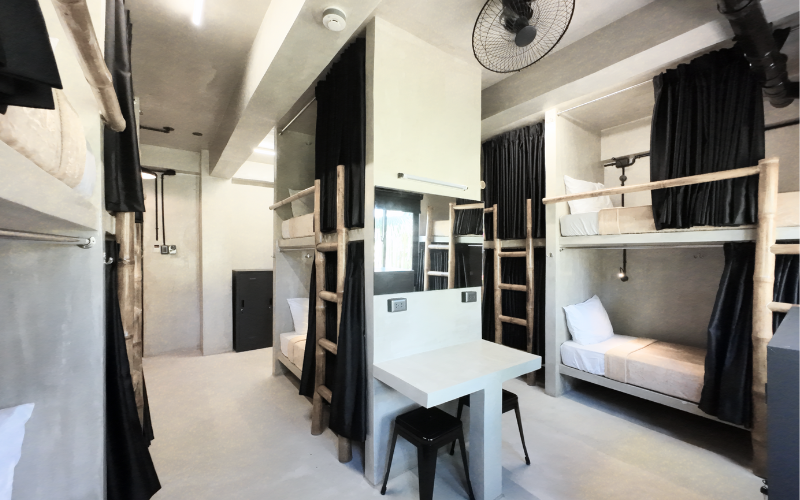 Single Bed in 10 Beds Mix Dorm (Share Bathroom)
