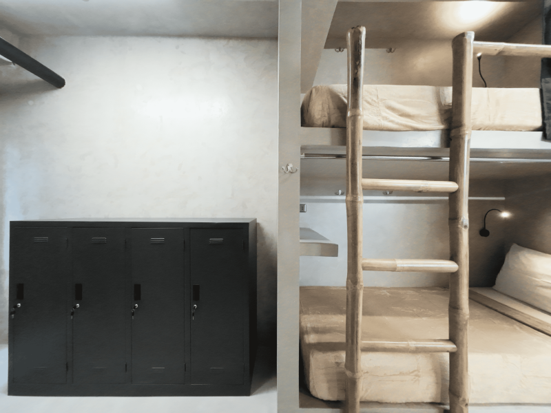 Single Bed in 4 Beds Female Dorm (Shared Ensuite Bathroom)