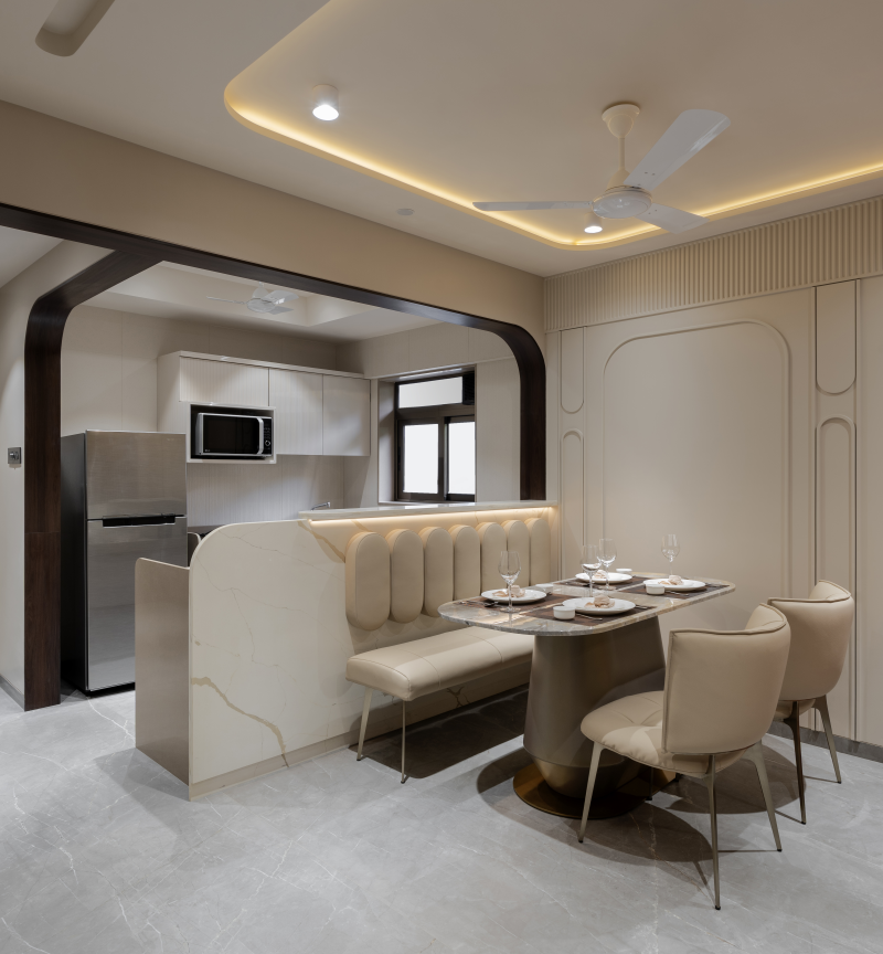 Two-Bedroom Open Kitchen Apartment with Balcony