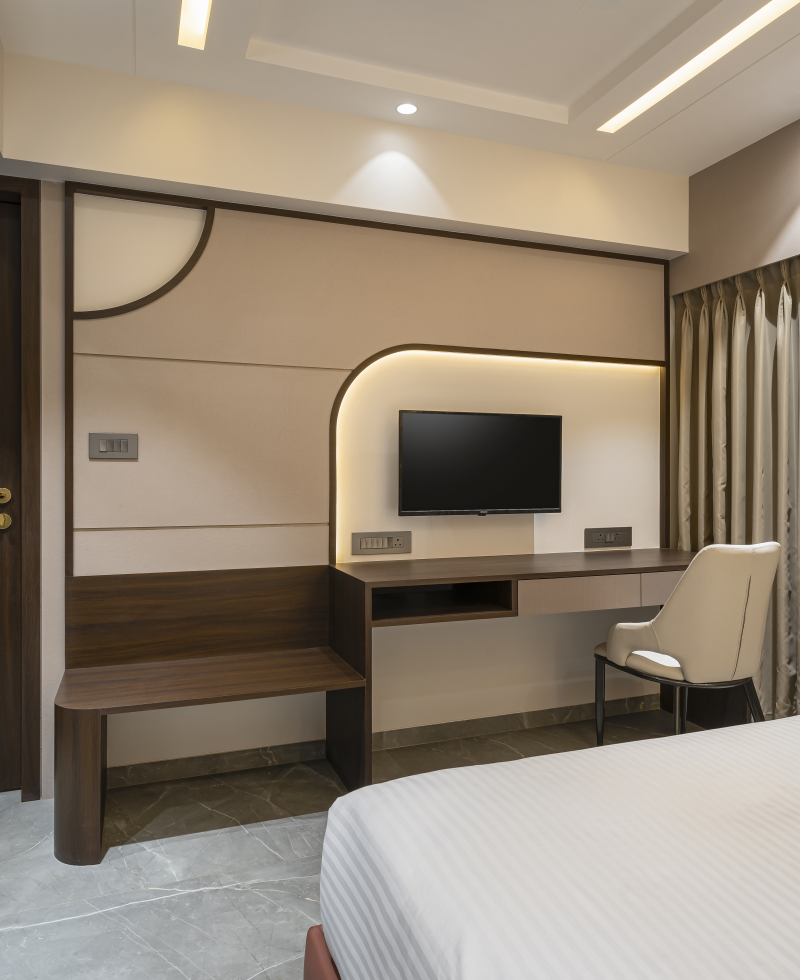 Two-Bedroom Apartment with Balcony, City View