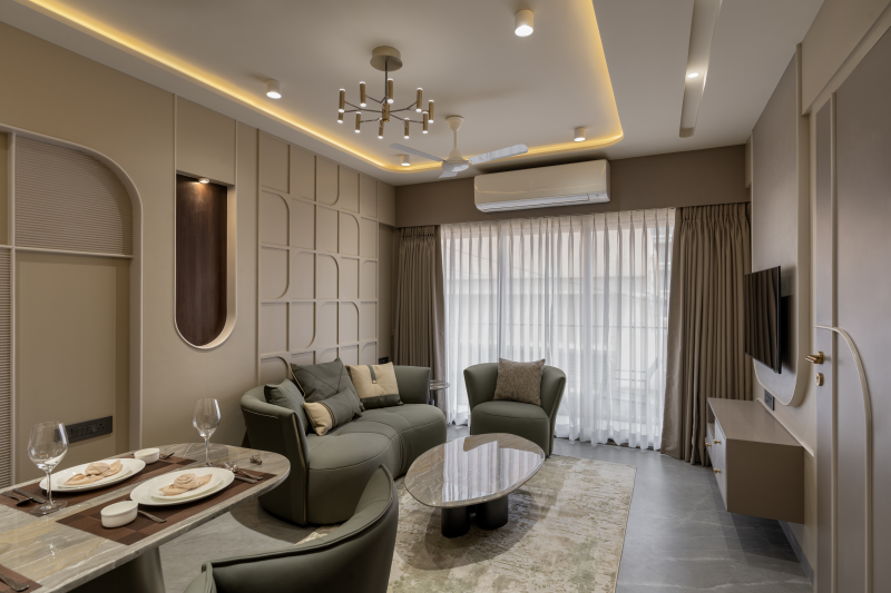Two-Bedroom Apartment with Balcony