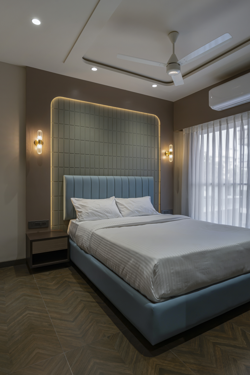 Two-Bedroom Deluxe Apartment with Balcony, City View